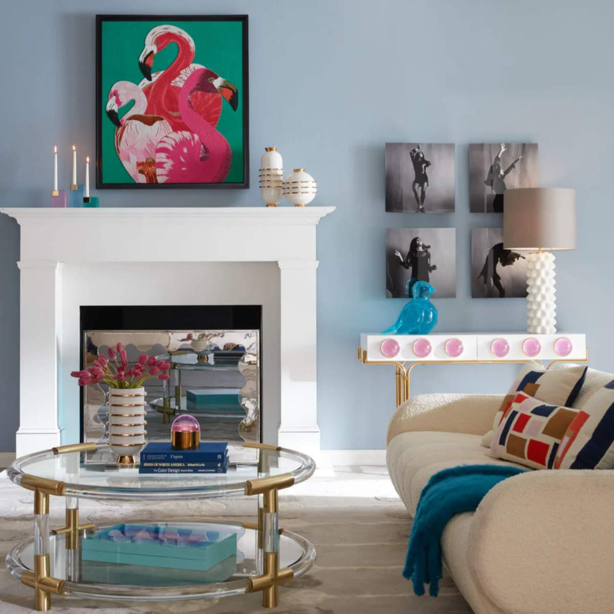 Jonathan Adler Jacques Round Cocktail Table