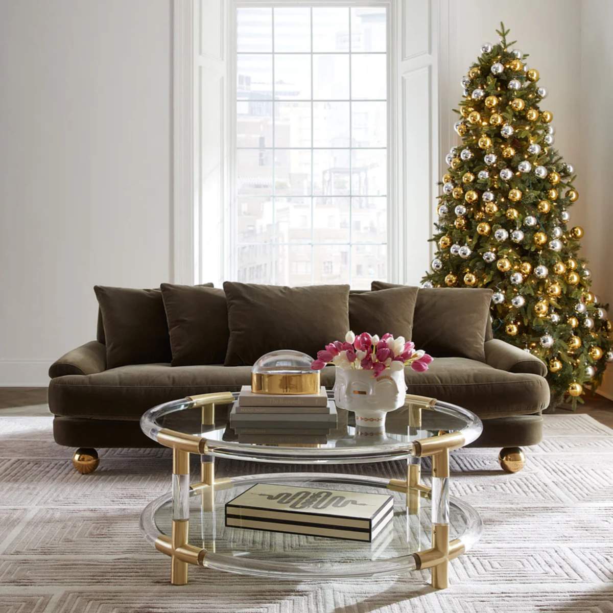 Jonathan Adler Jacques Round Cocktail Table