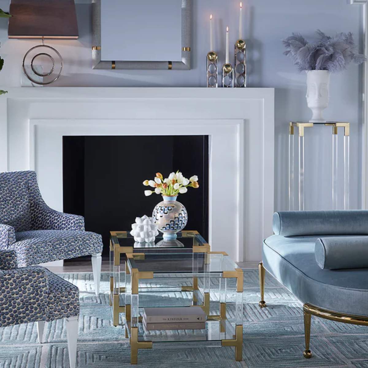 Jonathan Adler Jacques Two-Tier Accent Table