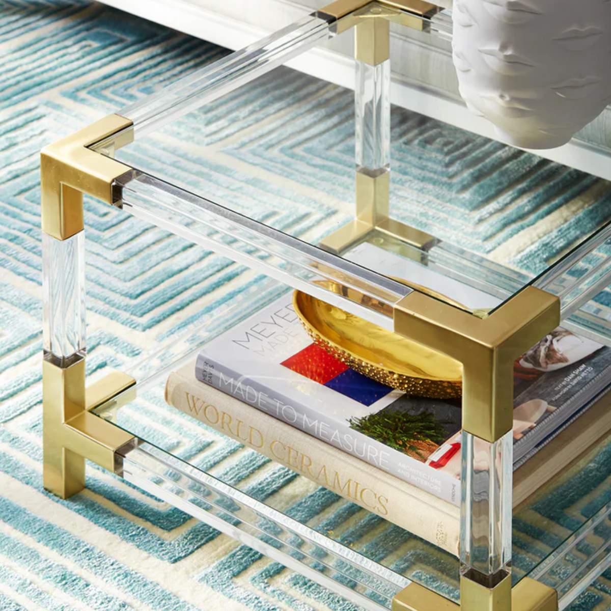 Jonathan Adler Jacques Two-Tier Accent Table