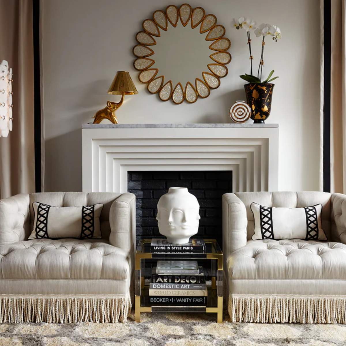 Jonathan Adler Jacques Two-Tier Accent Table