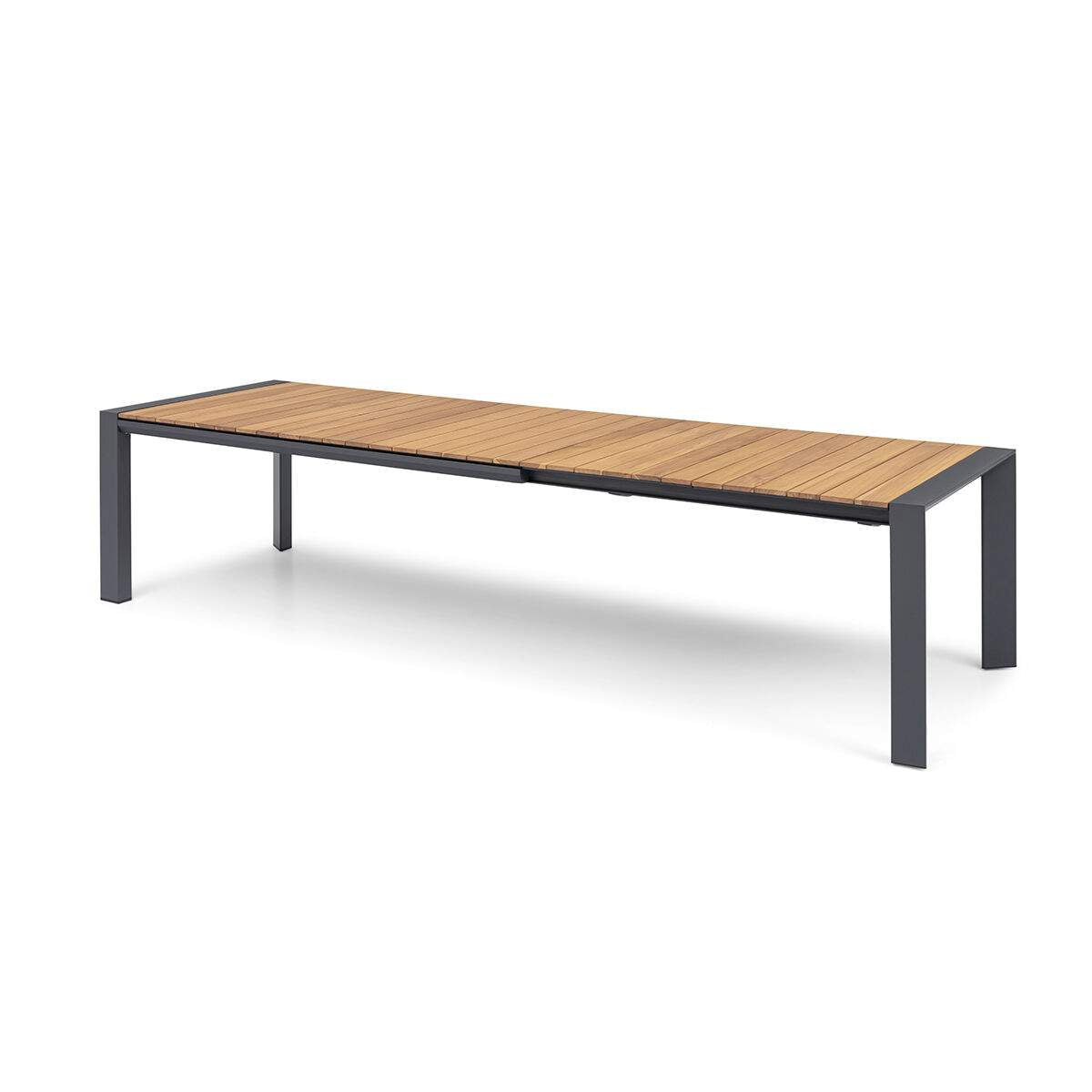 Maze - Jakarta 6 - 10 Seat Rectangular Extending Teak Dining Table