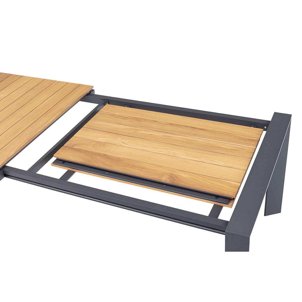 Maze - Jakarta 6 - 10 Seat Rectangular Extending Teak Dining Table