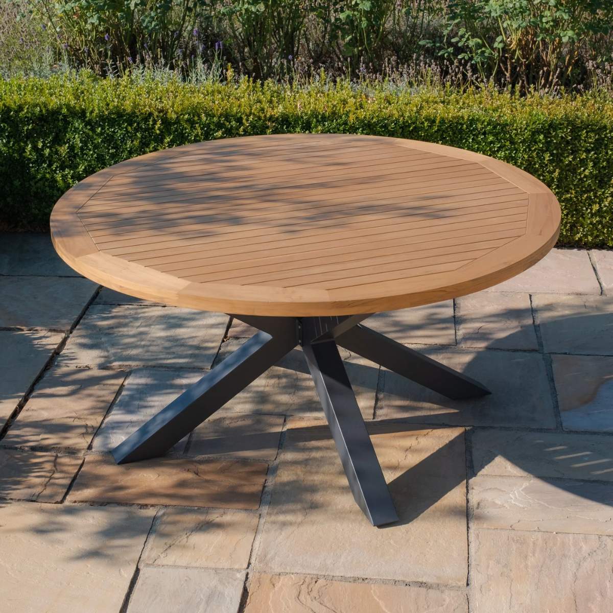 Maze - Jakarta Teak 6 Seat Round Dining Table