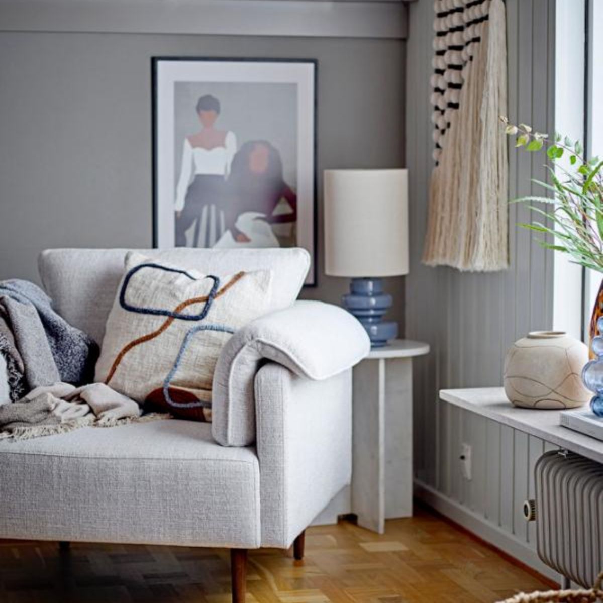Bloomingville Jasmia Sidetable - White Marble
