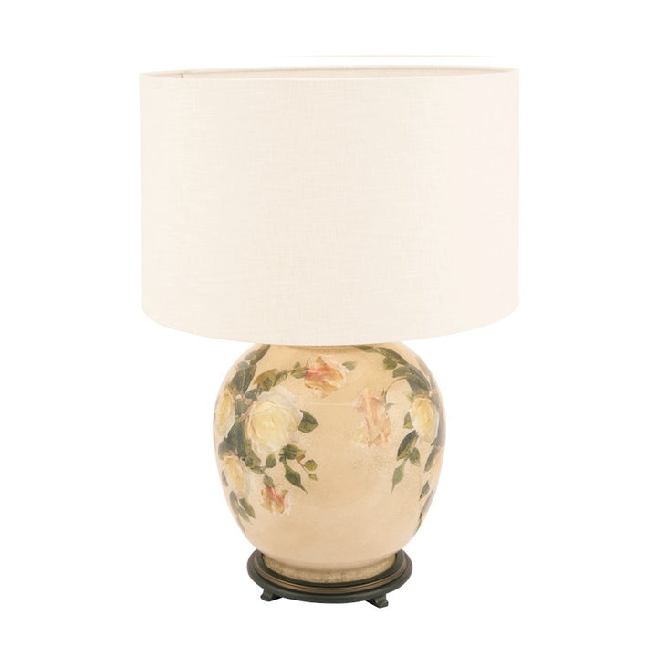 Jenny Worrall Classic Rose Large Glass Table Lamp Base