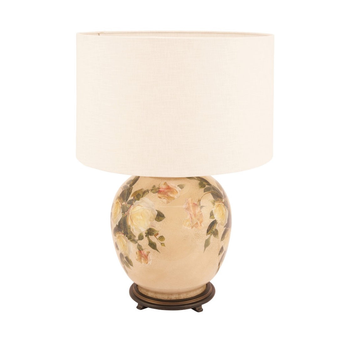Jenny Worrall Classic Rose Large Glass Table Lamp Base