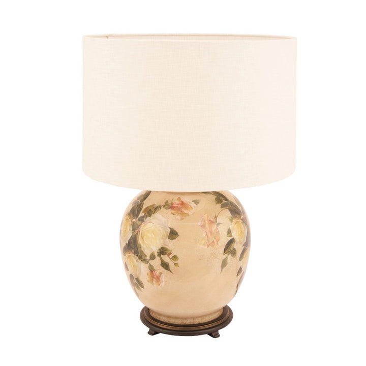 Jenny Worrall Classic Rose Large Glass Table Lamp Base