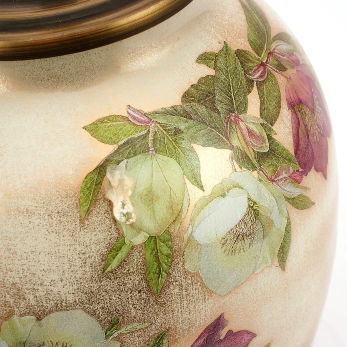 Jenny Worrall Hellebore Medium Glass Table Lamp Base