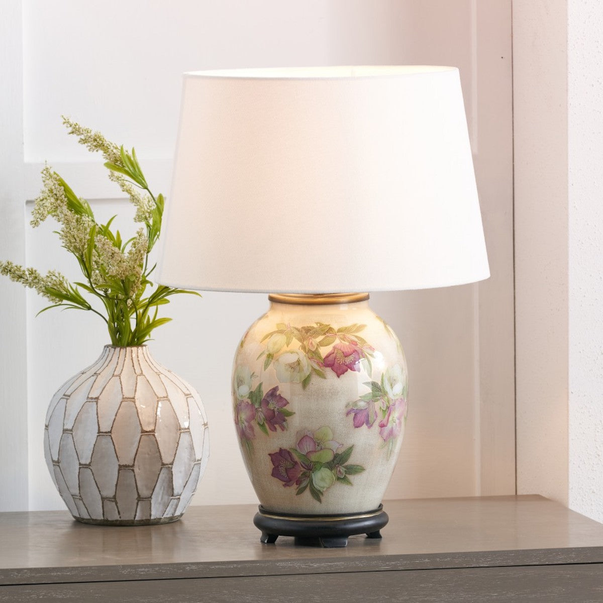 Jenny Worrall Hellebore Medium Glass Table Lamp Base