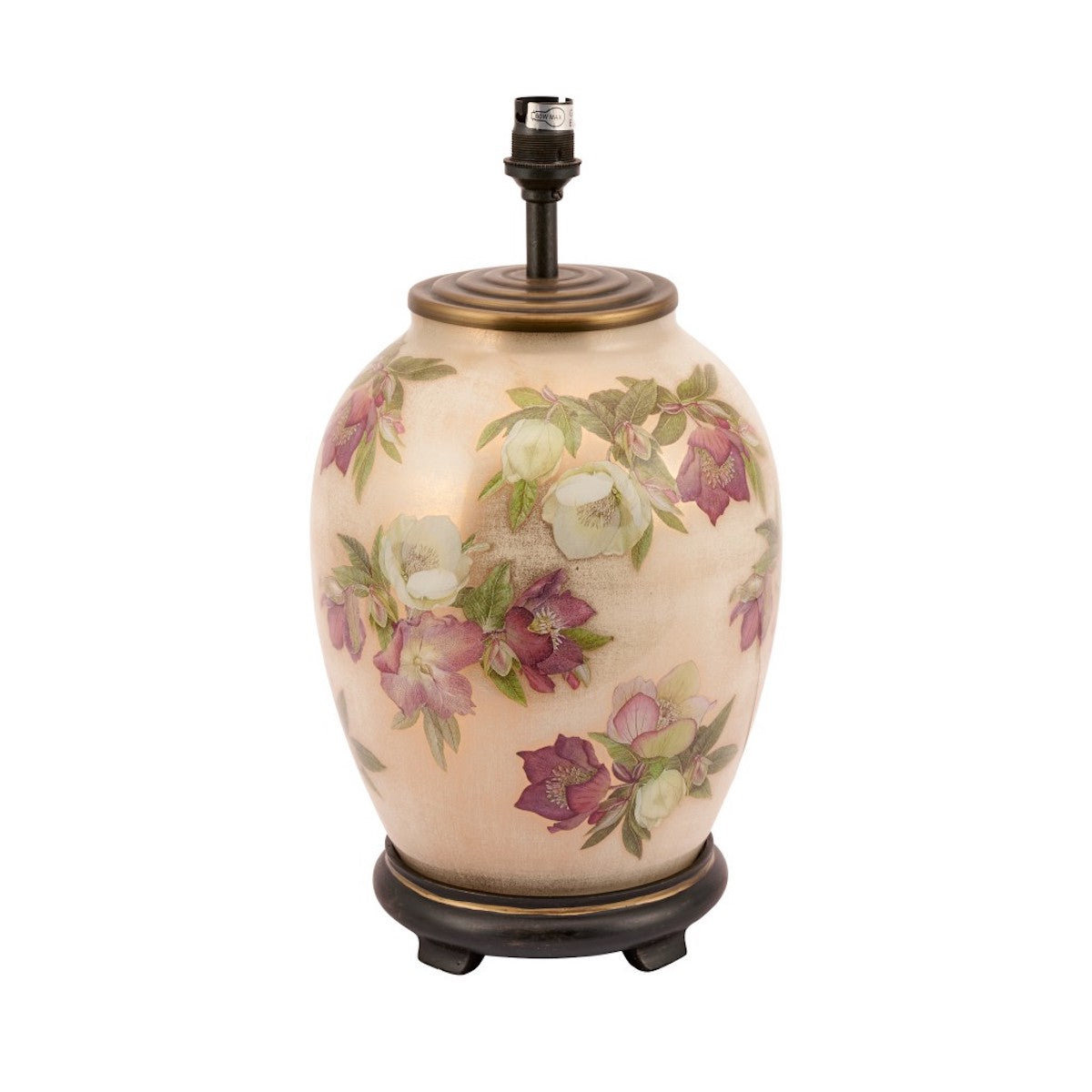 Jenny Worrall Hellebore Medium Glass Table Lamp Base