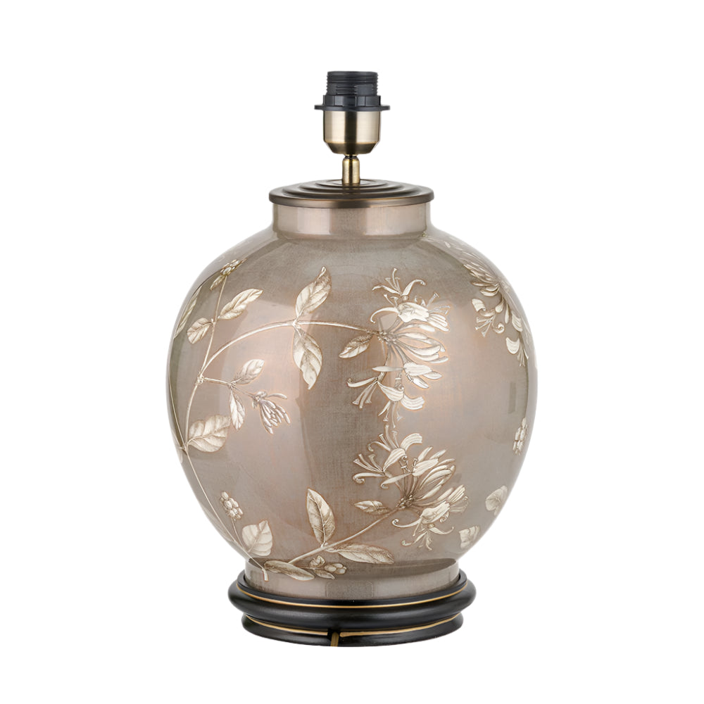 Jenny Worrall Honeysuckle Large Glass Table Lamp Base