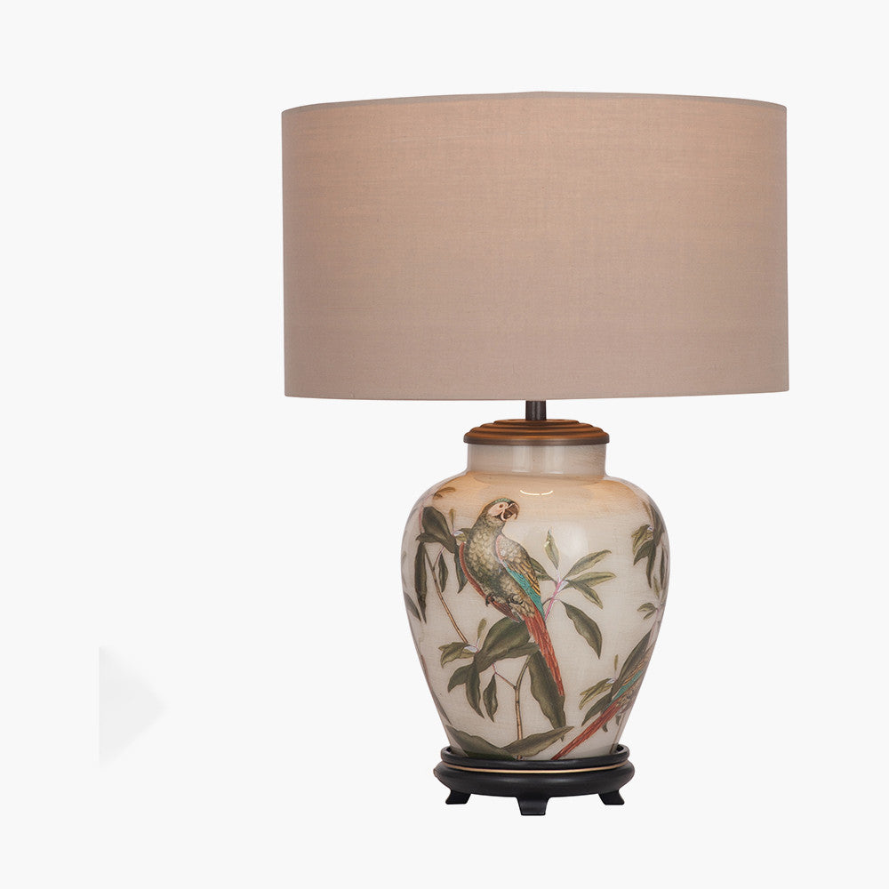 Jenny Worrall Parrot Small Glass Table Lamp Base