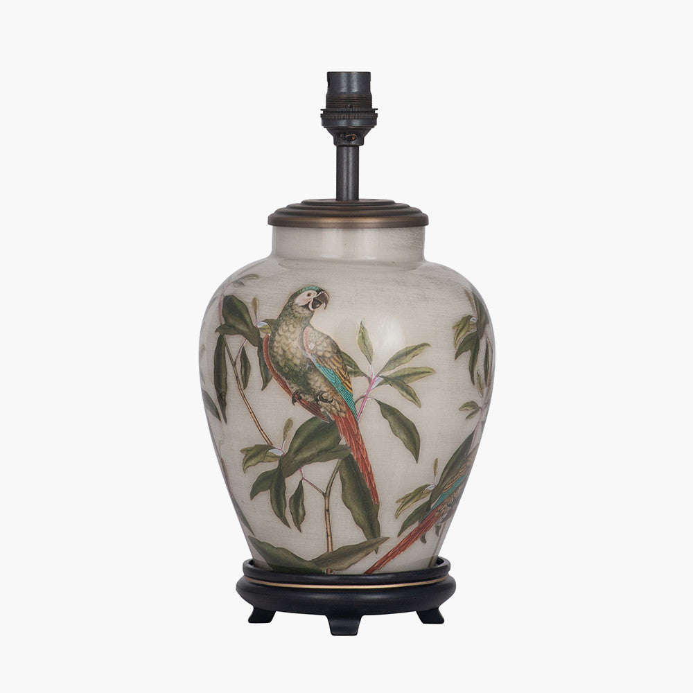 Jenny Worrall Parrot Small Glass Table Lamp Base