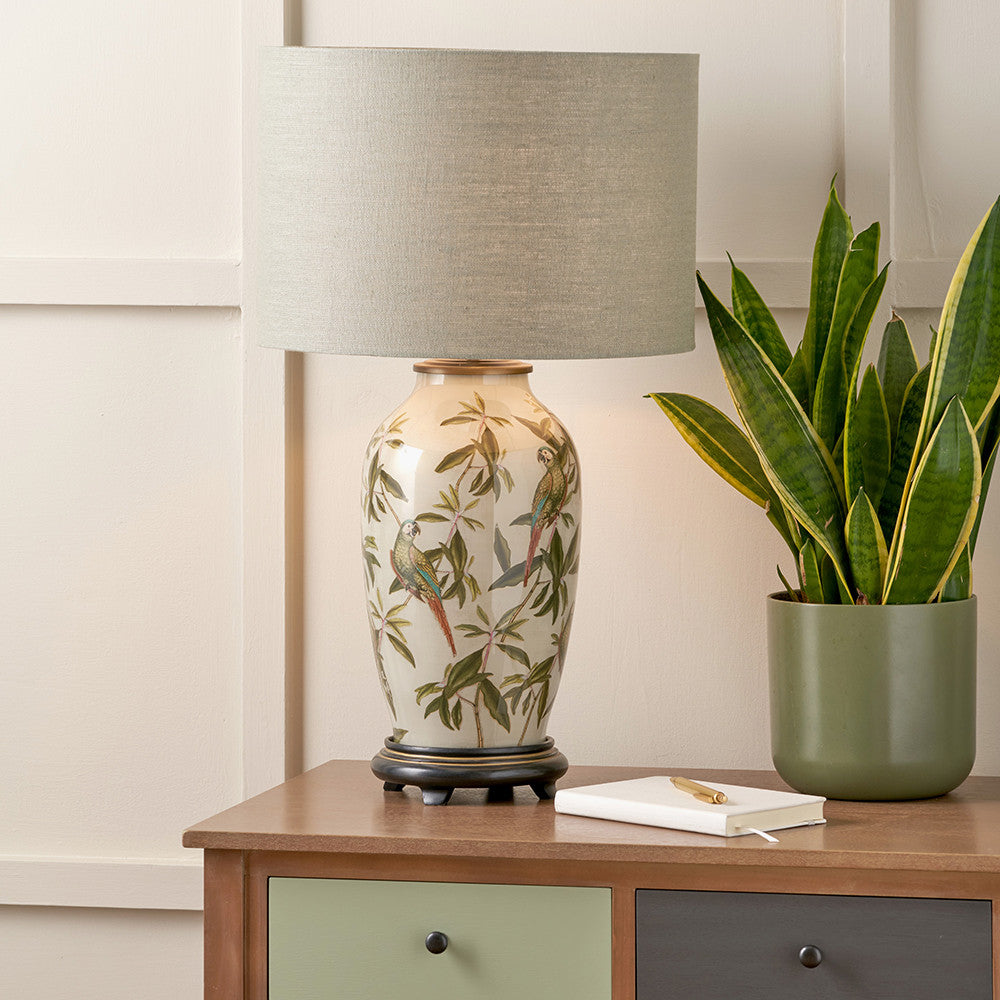 Jenny Worrall Parrot Tall Glass Table Lamp Base