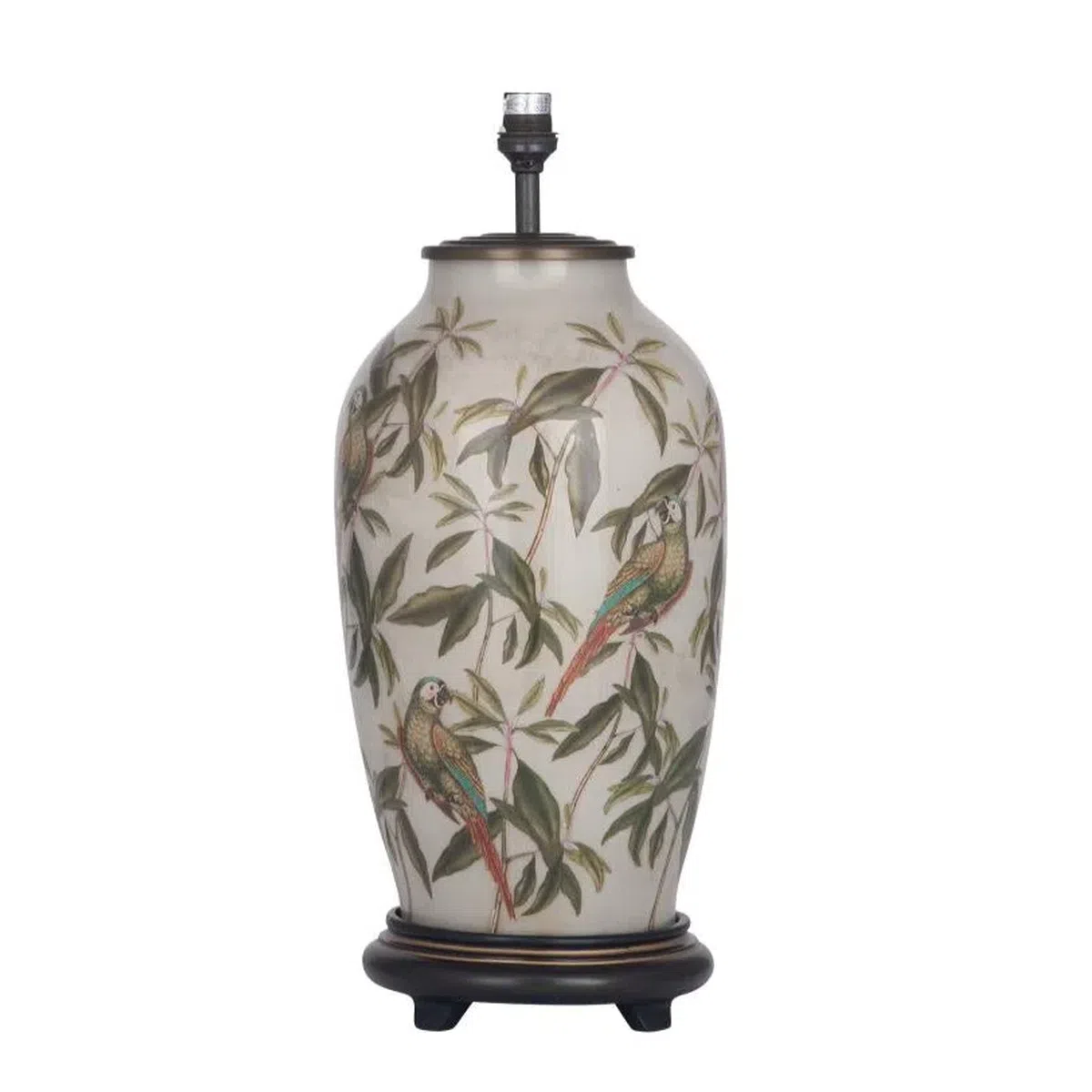 Jenny Worrall Parrot Tall Glass Table Lamp Base