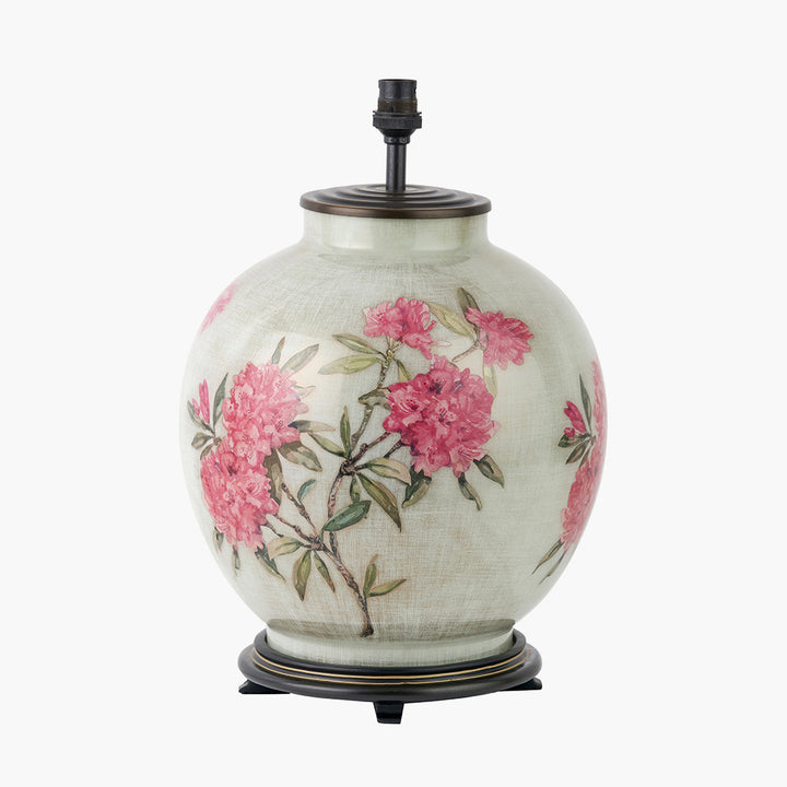 Jenny Worrall Rhododendron Large Glass Table Lamp Base