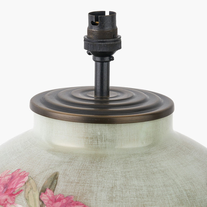 Jenny Worrall Rhododendron Large Glass Table Lamp Base