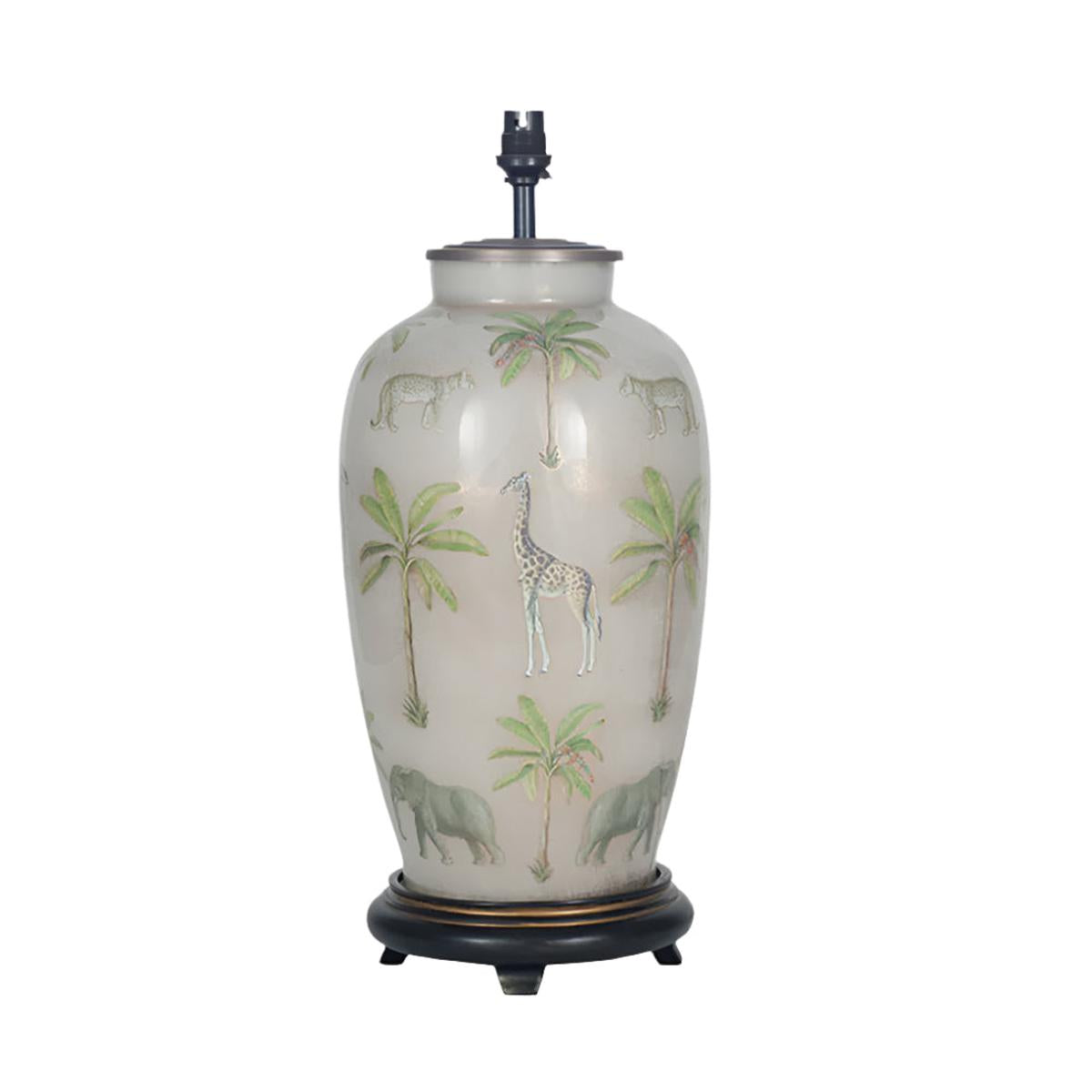 Jenny Worrall Tall Glass Table Lamp Base