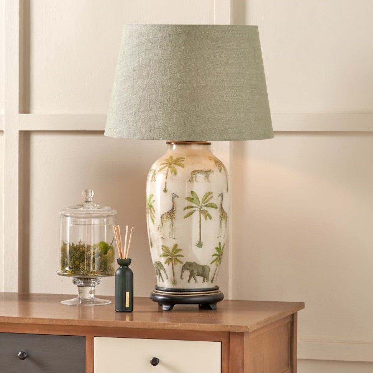 Jenny Worrall Tall Glass Table Lamp Base