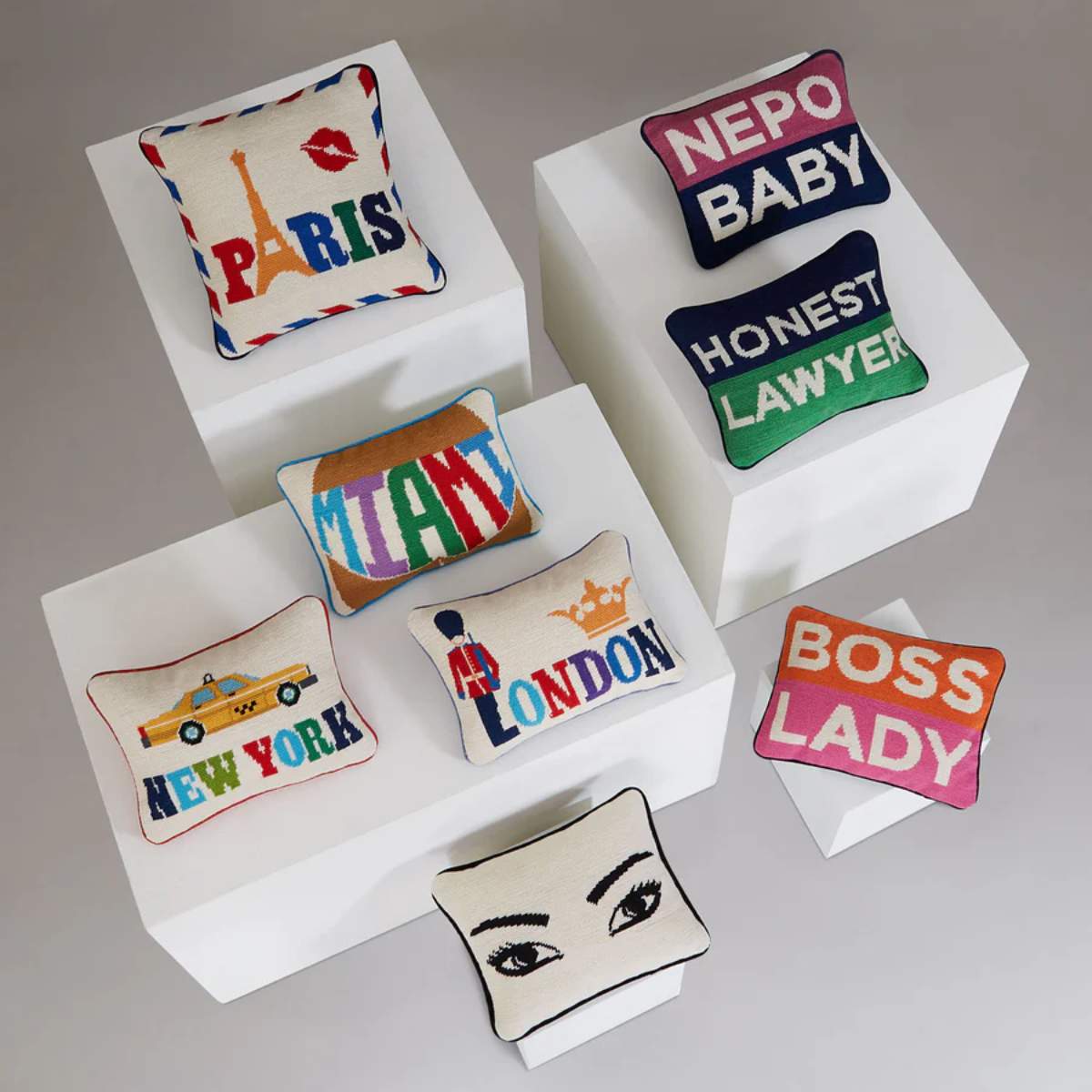 Jonathan Adler Jet Set Miami Cushion