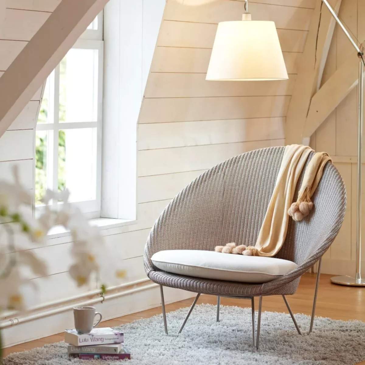 Vincent Shepherd Joe Cocoon Chair With Matt Base