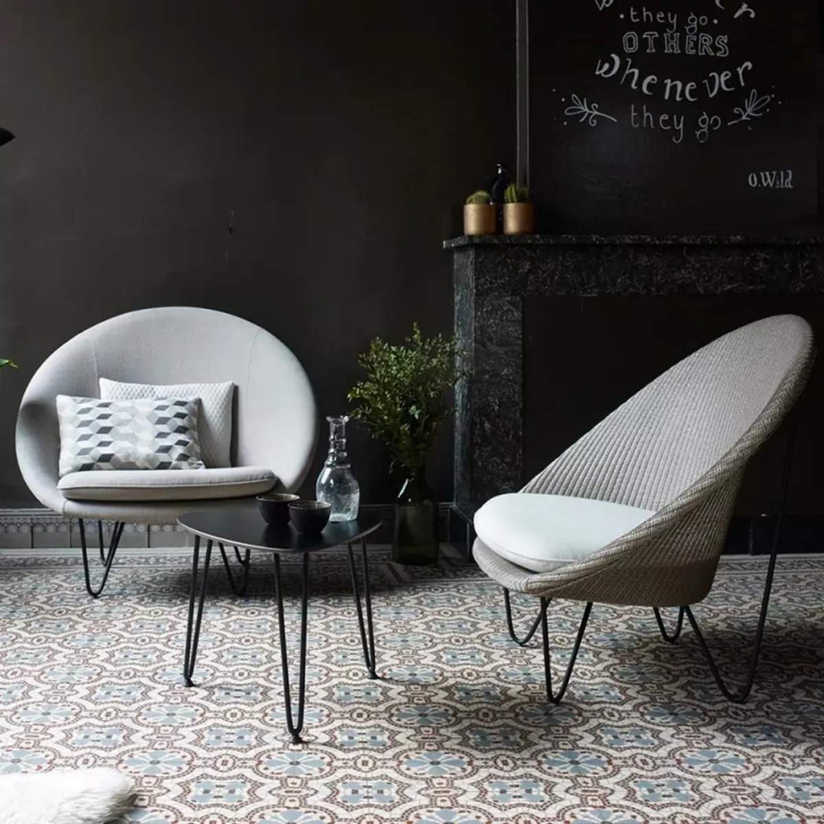 Vincent Shepherd Joe Cocoon Chair With Matt Base