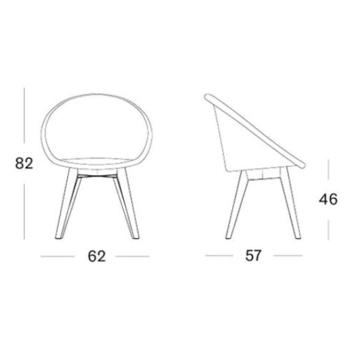 Vincent Shepherd Joe Dining Chair Black Wood Base