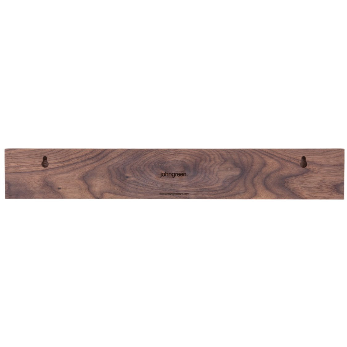 John Green 45 Solid Walnut Coat Rail