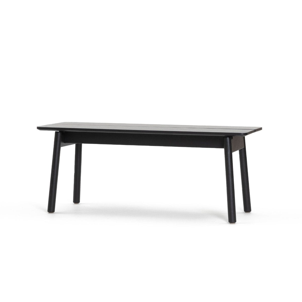 John Green Otis Black Dining Bench 110cm