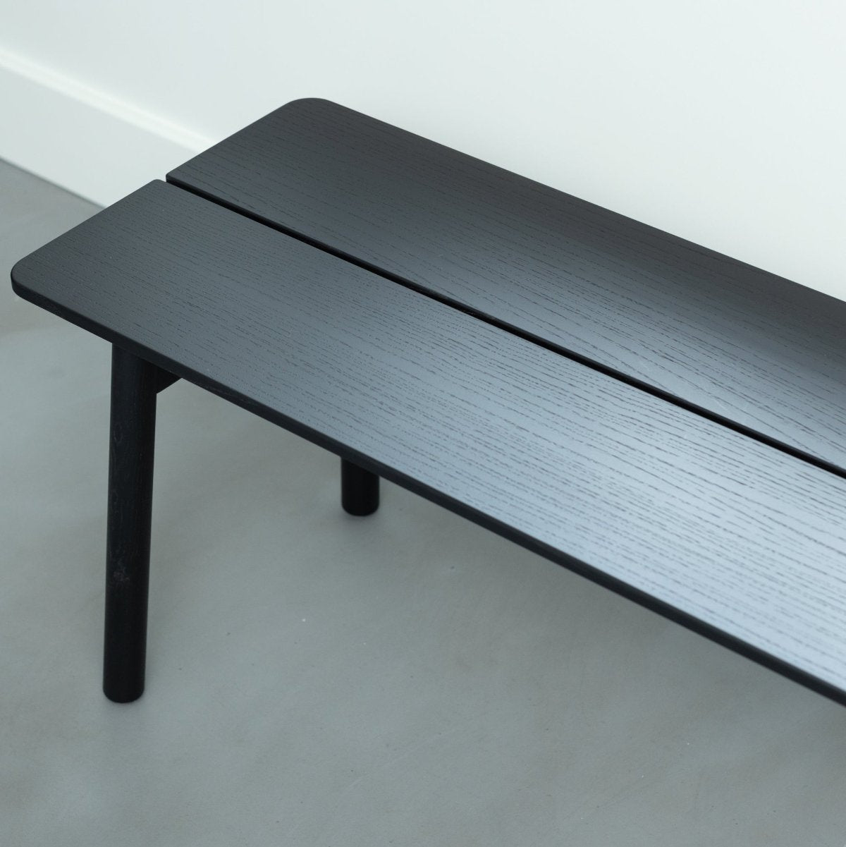 John Green Otis Black Dining Bench 110cm lifestyle 2