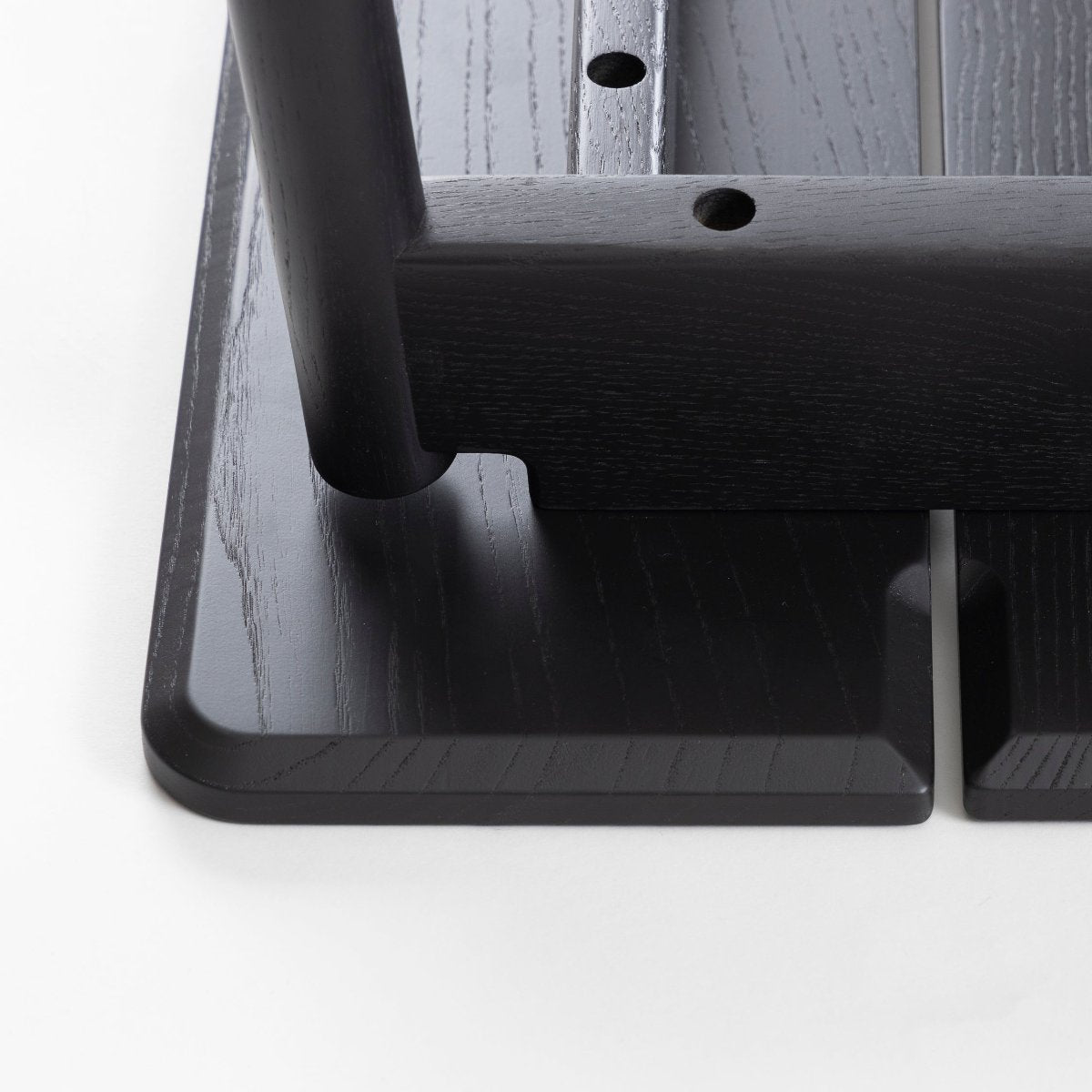 John Green Otis Black Dining Bench detail 2