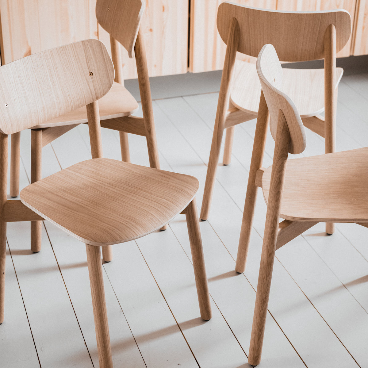 John Green Otis Oak Chair lifestyle 2