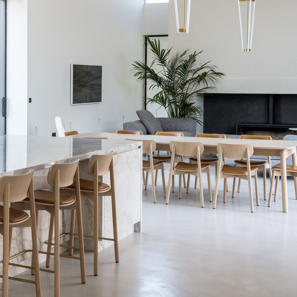 John Green Otis Oak Chair lifestyle 3