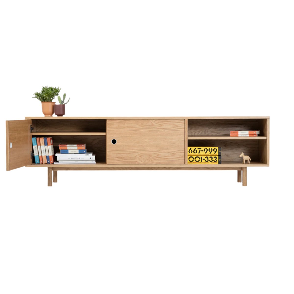 John Green Sideboard 180 oak one open door