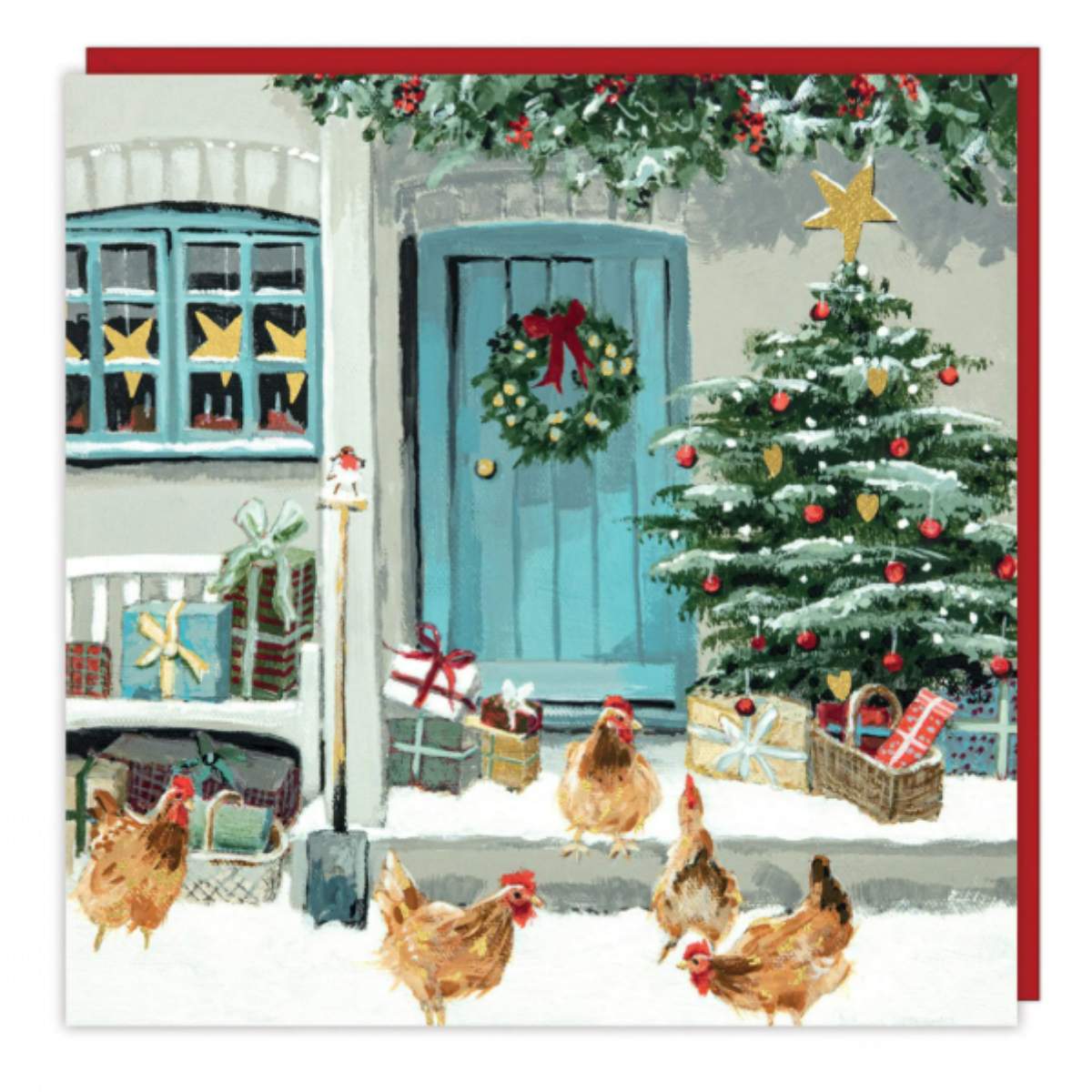Artbeat Jolly Welcome Christmas Cards 48pk