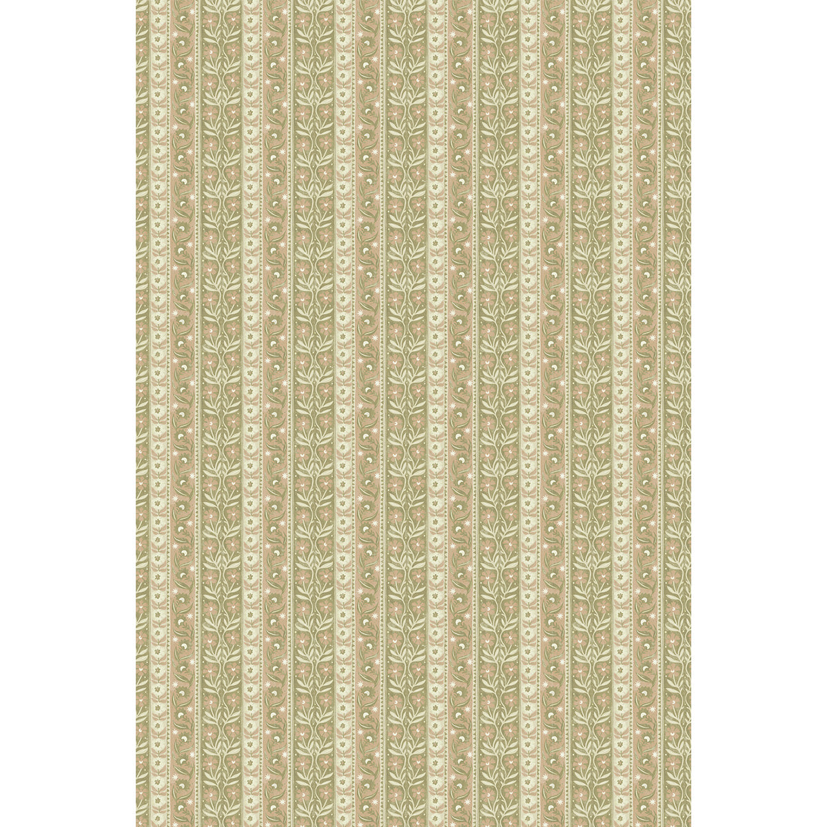 Josephine Munsey Arber Stripe Pink and Olive