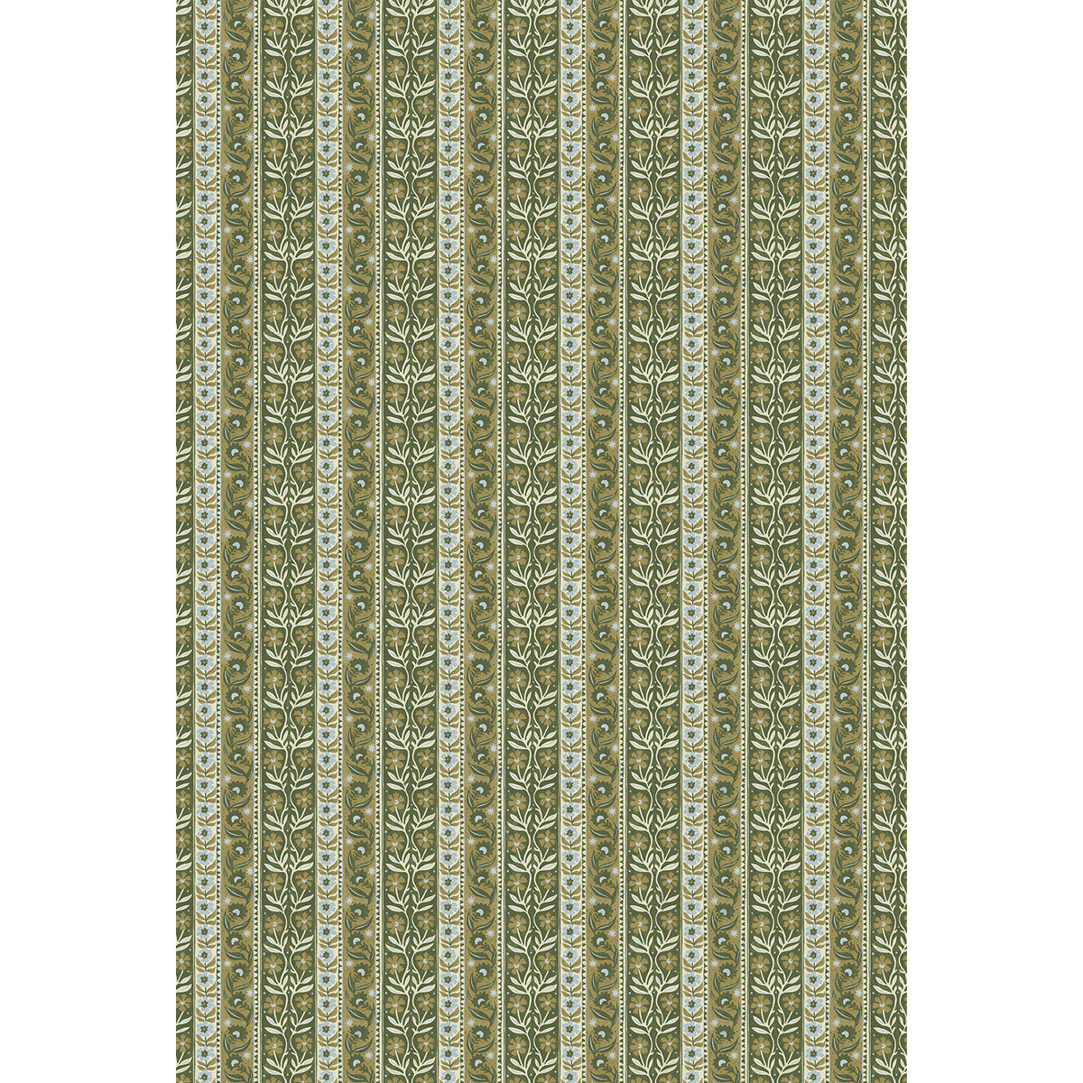 Josephine Munsey Arber Stripe Green and Blue