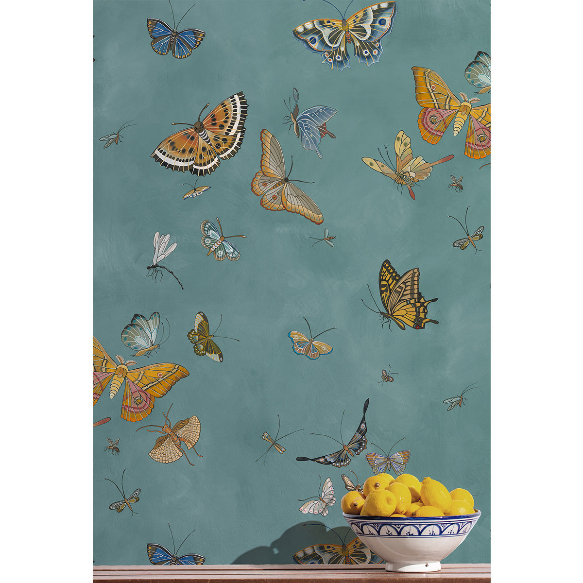 Josephine Munsey Butterflies Celadon