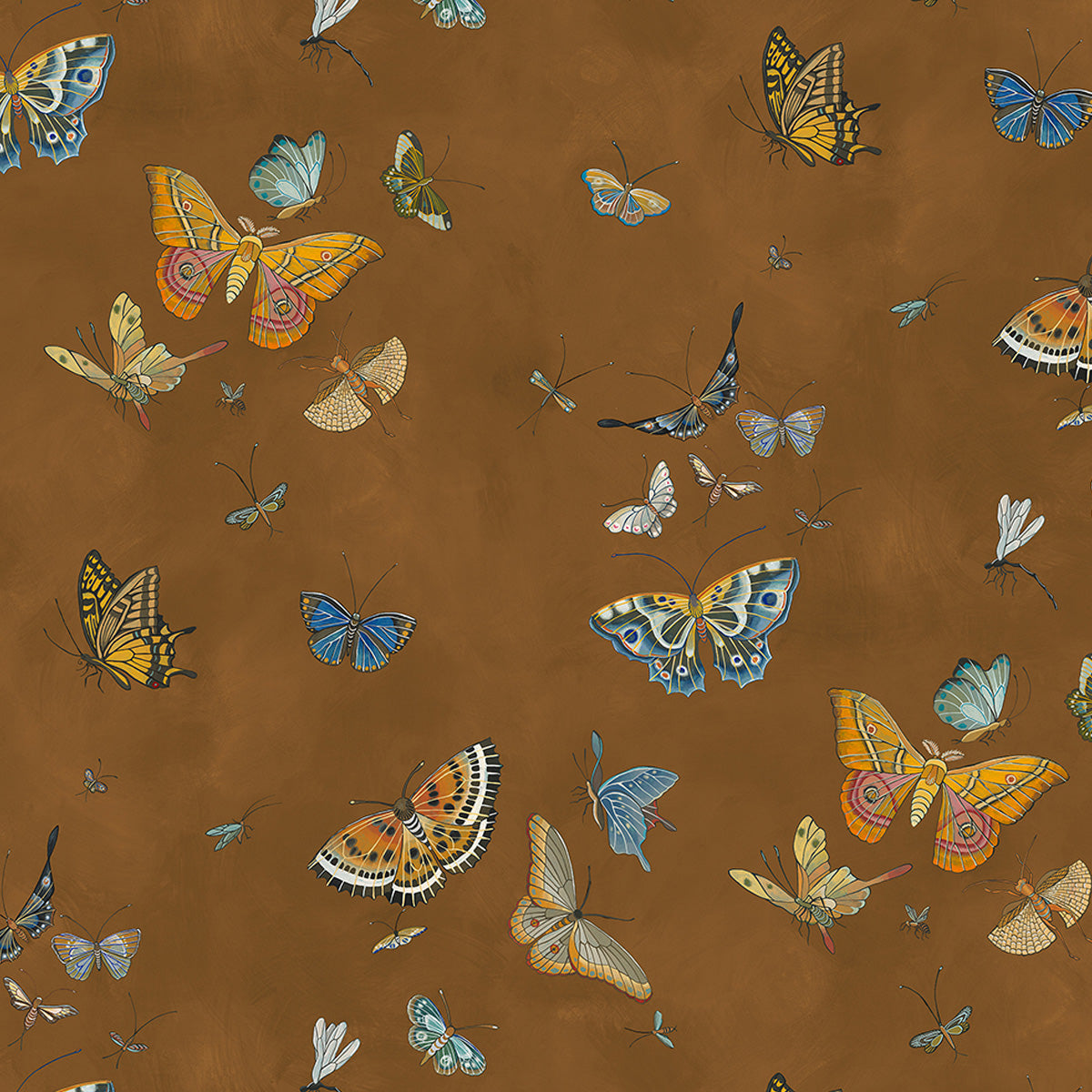 Josephine Munsey Butterflies Brown