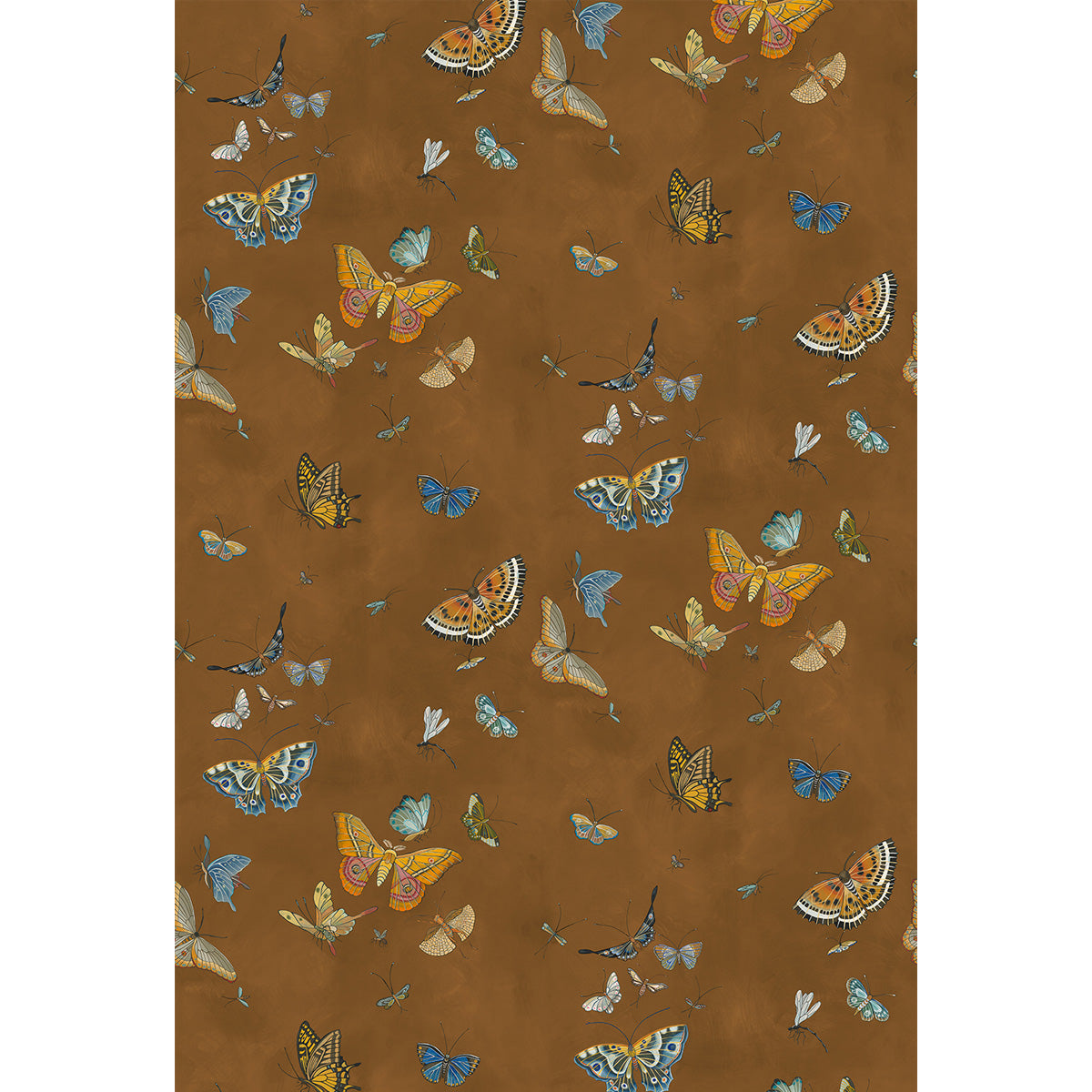 Josephine Munsey Butterflies Brown
