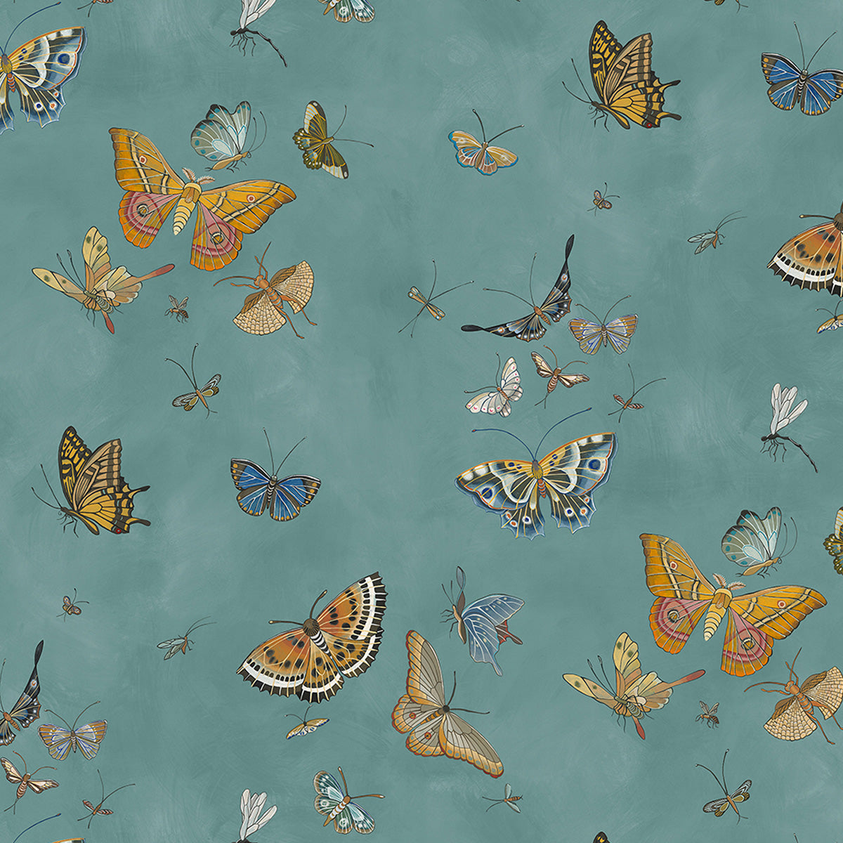 Josephine Munsey Butterflies Celadon