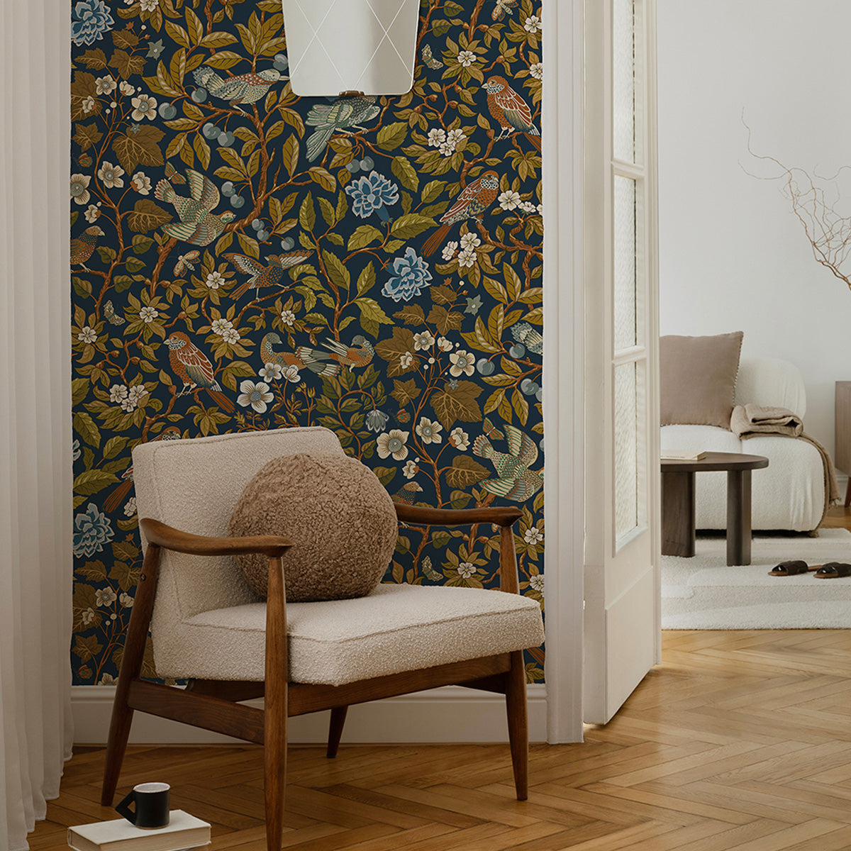 Josephine Munsey Noise Nextdoor Blue and Olive
