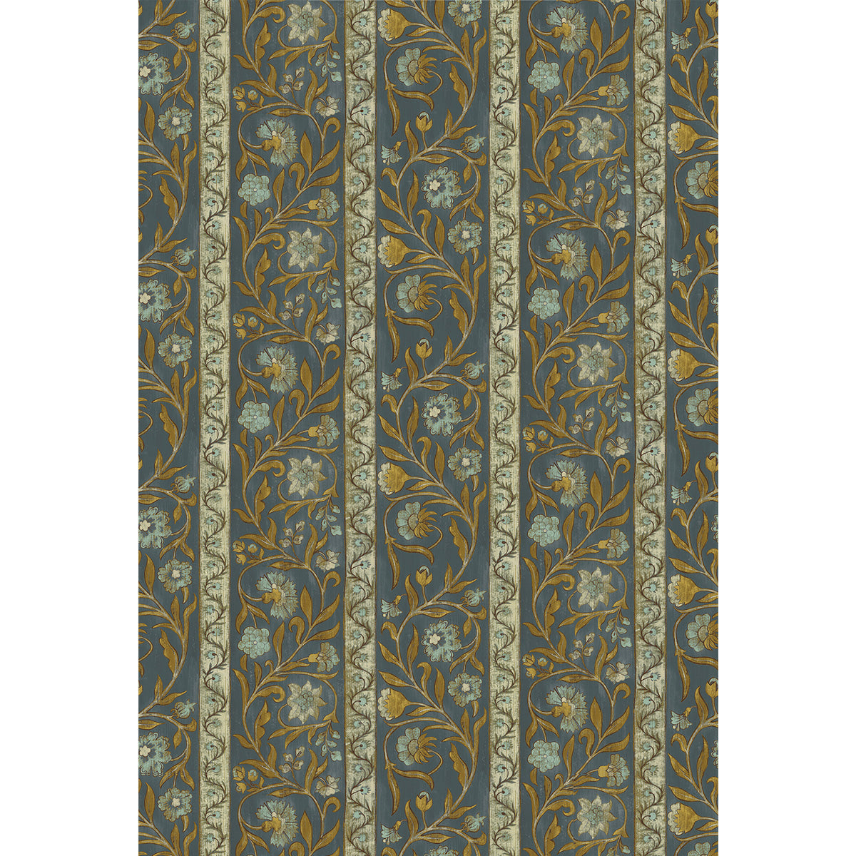 Josephine Munsey Potter Stripe Blue and Olive