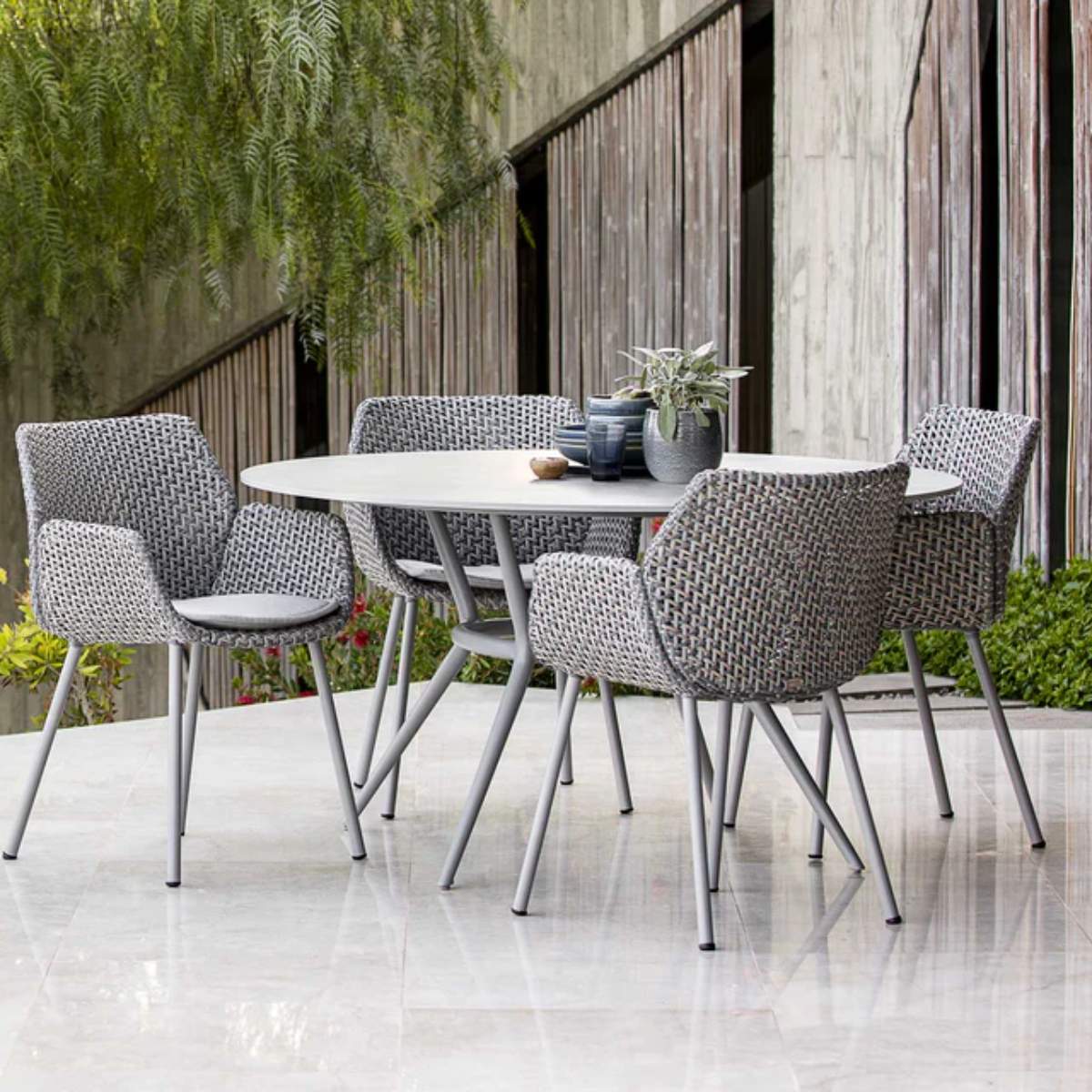 Cane-line Joy Dining Table, Dia. 144 cm