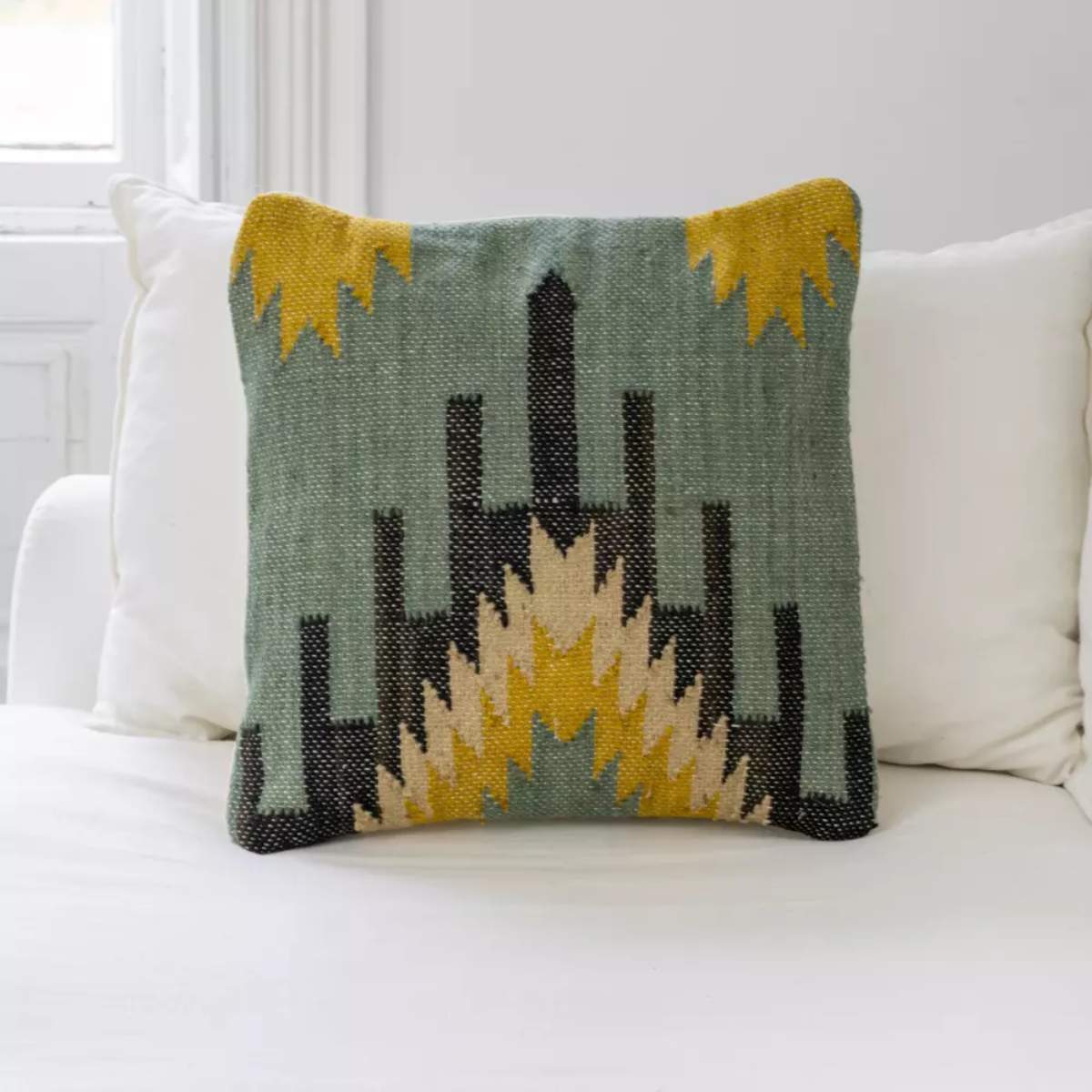 Grand Illusions Jute Cushion Doros