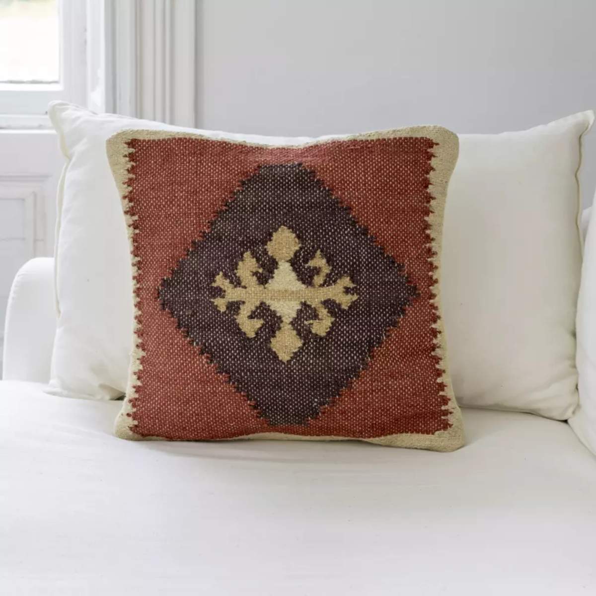 Grand Illusions Jute Cushion Moremi