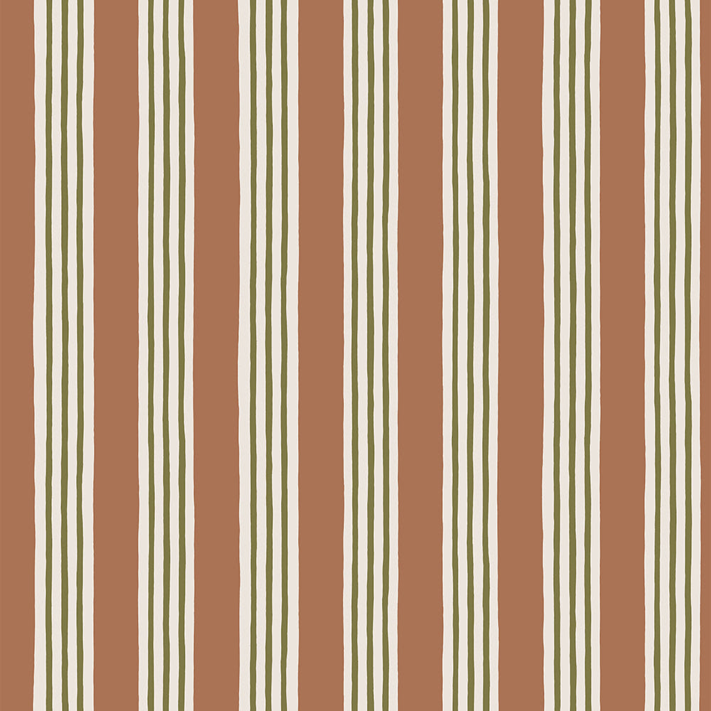 Josephine Munsey Kemble Stripe - Trixie, Sunday Clay and Quartz - Roll