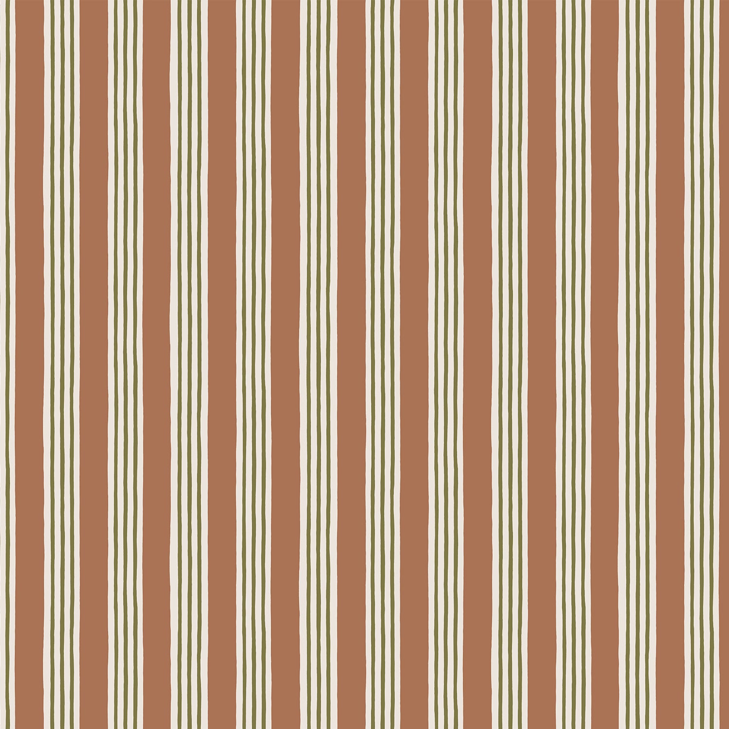 Josephine Munsey Kemble Stripe - Trixie, Sunday Clay and Quartz - Roll
