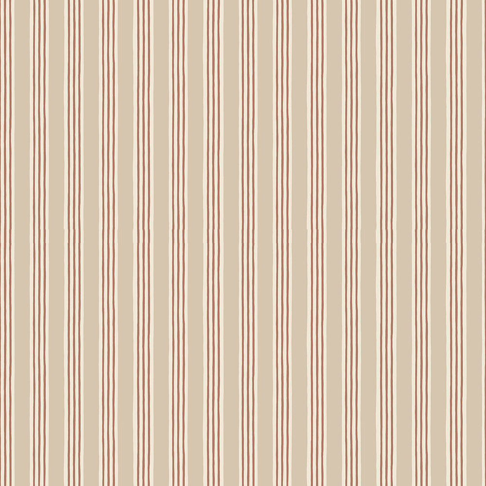 Josephine Munsey Kemble Stripe - Hibernnacle, Cromwell Stone and Saltridge - Roll